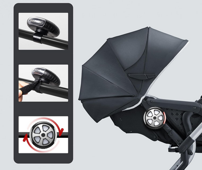 AIWORTHY IP65 lampada impermeabile per passeggino 8 cm 1 pezzo