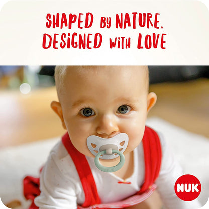 NUK SIGNATURE NIGHT succhietto calmante x2 6-18 mesi