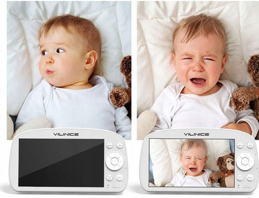 VILINICE zdalnie sterowana cyfrowa niania elektroniczna 5,5" HD LCD