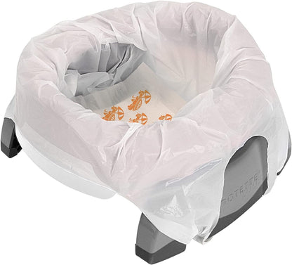 POTETTE PLUS 2in1 vasino da viaggio e riduttore per WC SENZA SACCHETTI