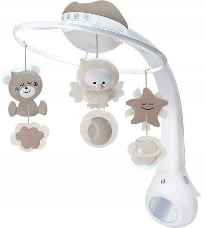 INFANTINO 3-en-1 mobile projecteur pour lit et commode