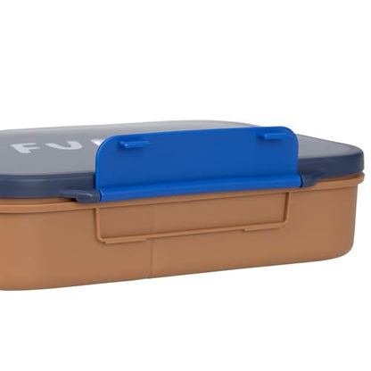 LÄSSIG Little Gang Smile lunchbox portapranzo con scomparti bento