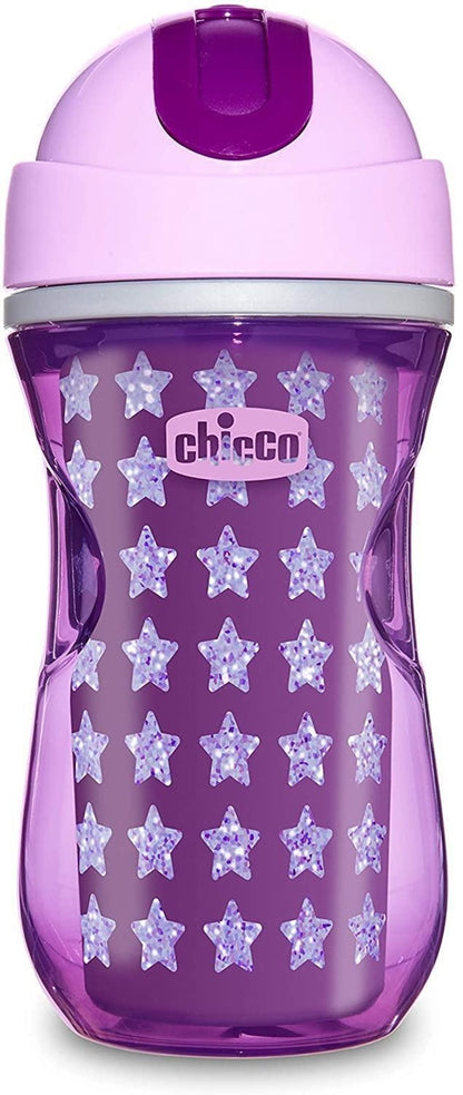 CHICCO Sport Cup κύπελλο με καλαμάκι που δεν στάζει 300 ml 14 m+
