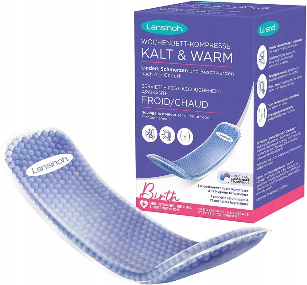 LANSINOH impacco gel CALDO / FREDDO per le parti intime