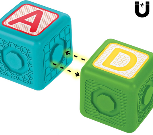 BABY EINSTEIN Connectables Bridge & Learn blocchi magnetici 15 pezzi