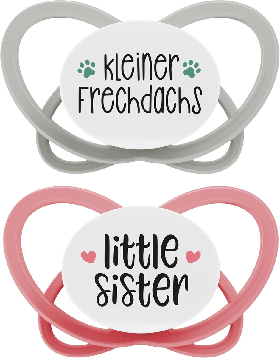 NIP My Butterfly GREEN Beruhigungsschnuller 2er-Pack, 16–32 Monate