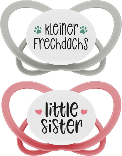 NIP My Butterfly GREEN Beruhigungsschnuller 2er-Pack, 16–32 Monate