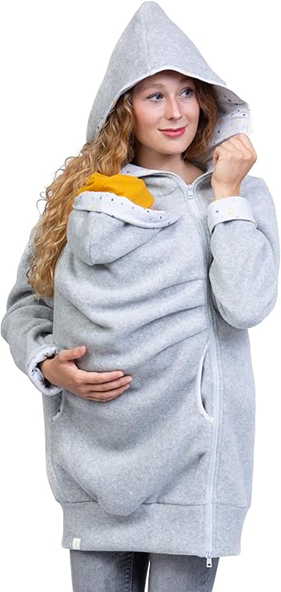 VIVA LA MAMA bluza polarowa dla mamy i dziecka do nosidełka XL – zdjęcie produktu 4
