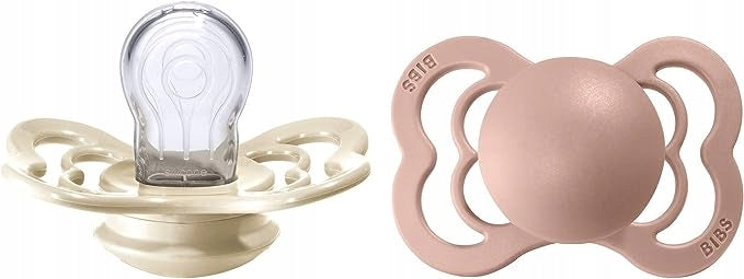 BIBS SUPREME chupetes calmantes de silicona 0-6 meses simétricos