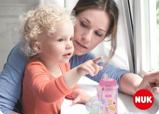 NUK Kiddy Cup LAHEV s klipem 300 ml