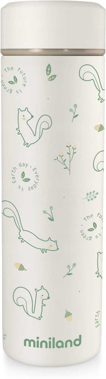 MINILAND Natur Thermy termos na napoje ze stali nierdzewnej 450 ml