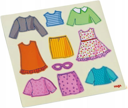 HABA układanka magnetyczna Ubierz Lilli 4 tła 54 magnesy – zdjęcie produktu 8