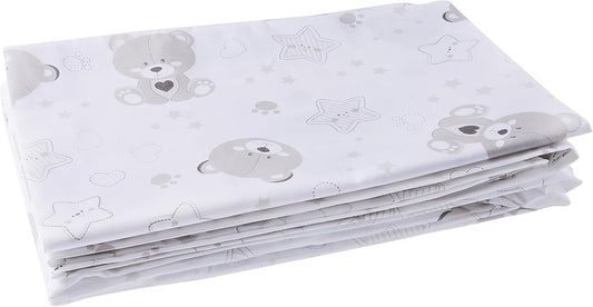 ITALBABY set di biancheria da letto 3 pezzi 115X175 / 40X60 / 60X130