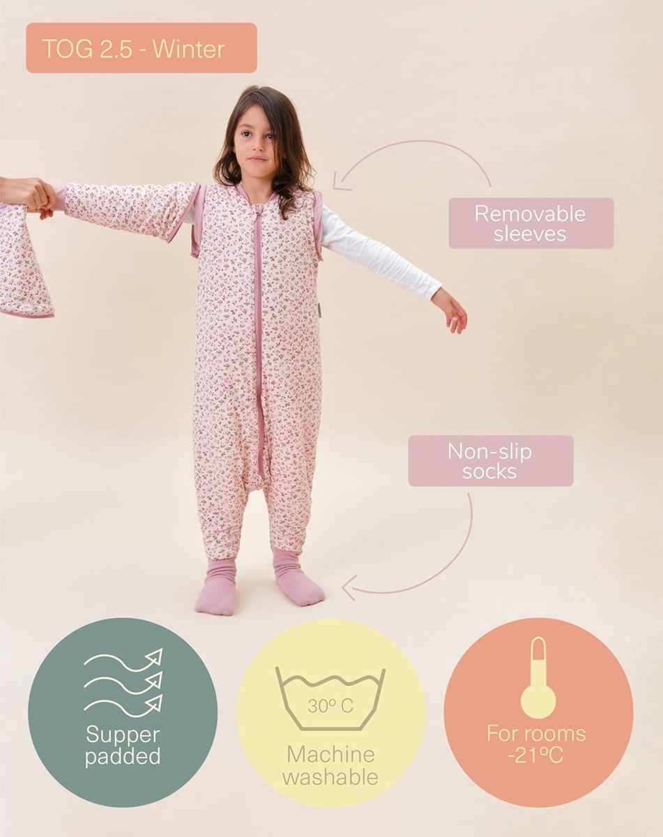 MOLIS&CO śpiworek zimowy 2,5TOG 3lata odpinane rękawy – zdjęcie produktu 5