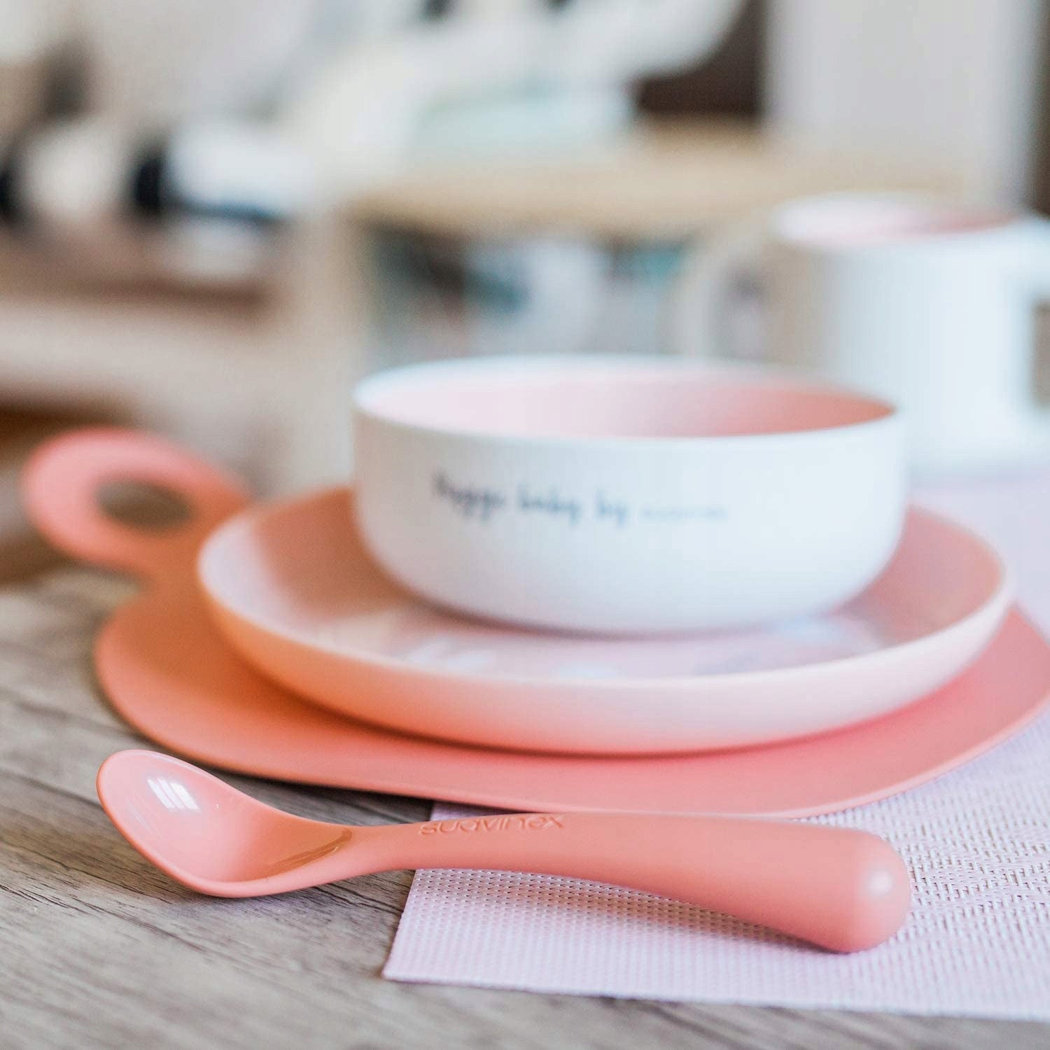 SUAVINEX zestaw naczyń 5el. HYGGE 6m+ – zdjęcie produktu 9
