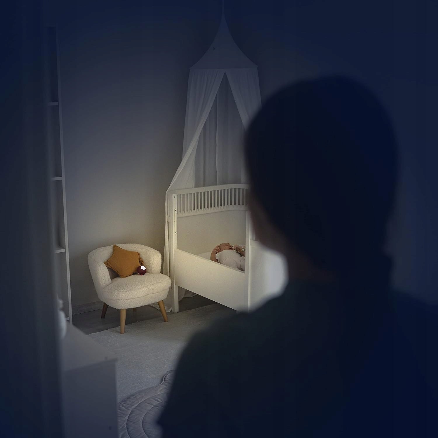 PABOBO Little Moon przenośna lampka nocna LED 6,5 cm – zdjęcie produktu 6