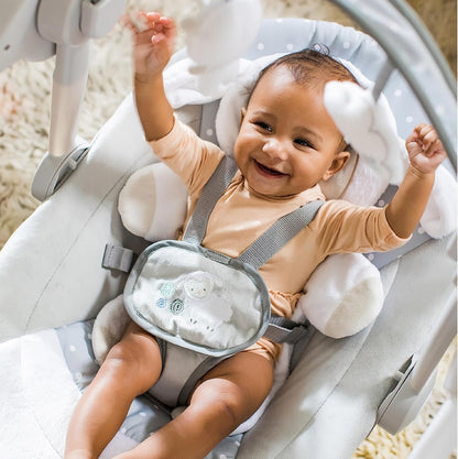 INGENUITY Comfort2GO sdraietta SUONI VIBRAZIONI Cuddle Lamb "O"