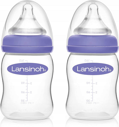LANSINOH Flaschen 160 ml x2 Sauger S