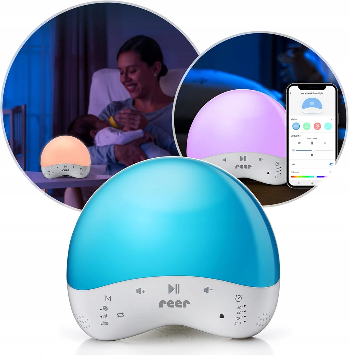 REER inteligentna lampka nocna z dźwiekami + aplikacja Smart Life – zdjęcie produktu 3