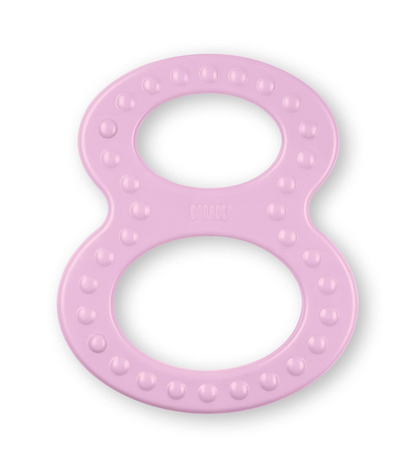 NUK silikonowy gryzak 2 sztuki 6,5 x 8 cm 0 + – zdjęcie produktu 3