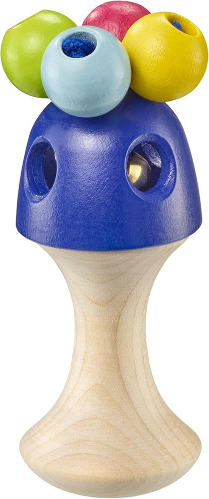 SELECTA Girali Colori afferra in legno con campanellini 4,5 x 11 cm