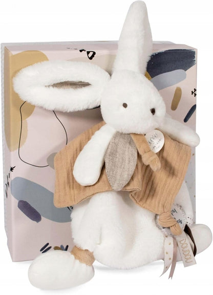 DOUDOU et Compagnie komforter przytulanka KRÓLIK z pomponem 25 cm – zdjęcie produktu 2