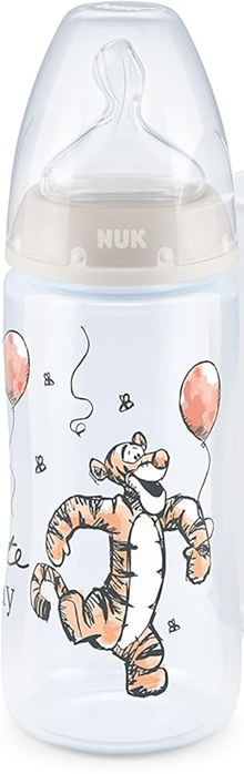 NUK First Choice+ Tygrysek butelka 300 ml 6-18 m smoczek M