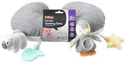 NUBY buikligkussen met speelgoed
