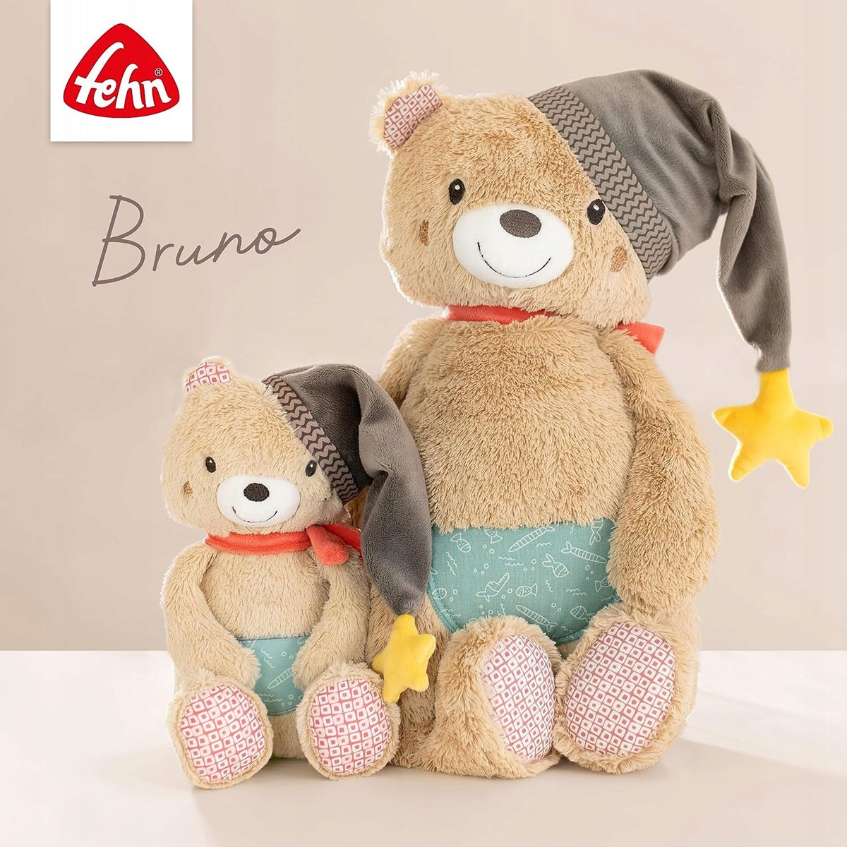 FEHN ours en peluche Bruno 25cm