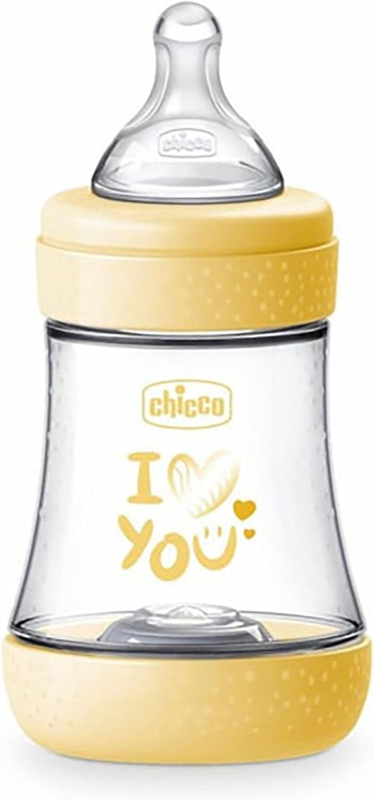 CHICCO Perfect 5 μπιμπερό αντικολικός 150 ml θηλή 1 αργή ροή 0 +