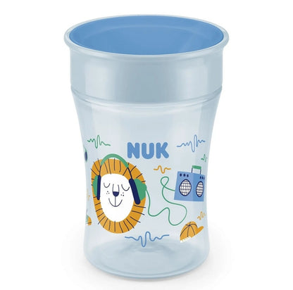 NUK Magic Cup bicchiere antigoccia con beccuccio a 360° 230 ml 8 m+