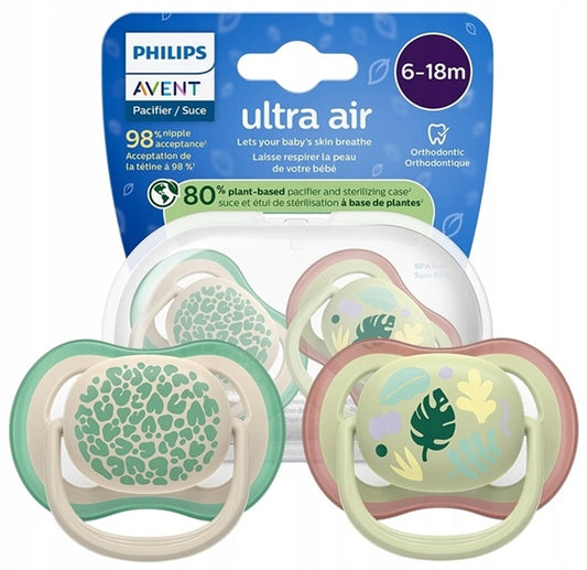 PHILIPS AVENT Ultra Air smoczki x 2 6-18msc