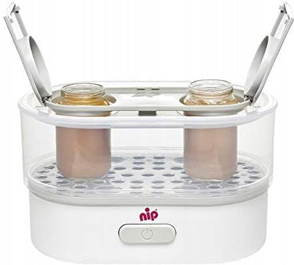 NIP 3-in-1 Sterilisator Flaschenwärmer Dampfgarer + Messbecher