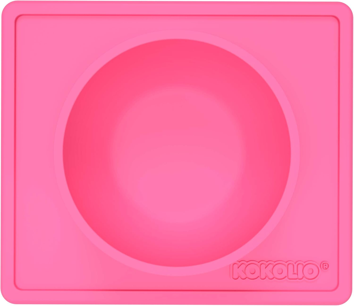 KOKOLIO Bowli rutschfeste Matte mit Schale 19 x 22 cm