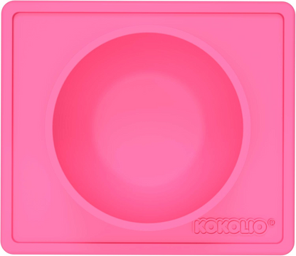 KOKOLIO Bowli rutschfeste Matte mit Schale 19 x 22 cm