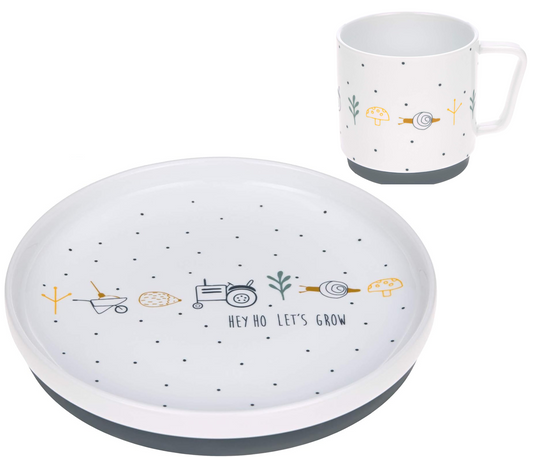 LASSIG Garden Explorer porseleinen servies set 2-delig