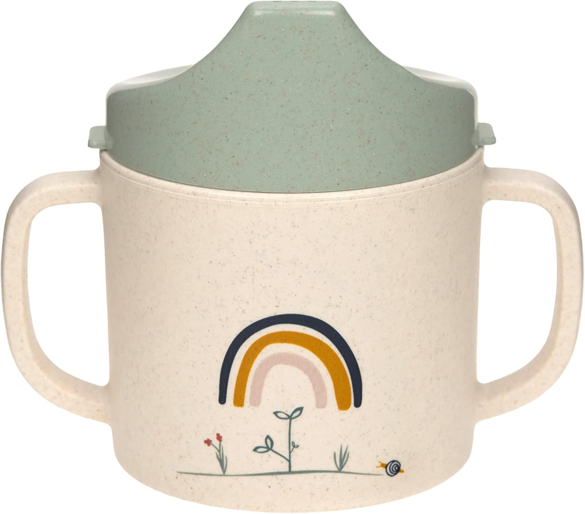 LASSIG Sippy Cup Garden Explorer tazza con beccuccio 150 ml 6 m+