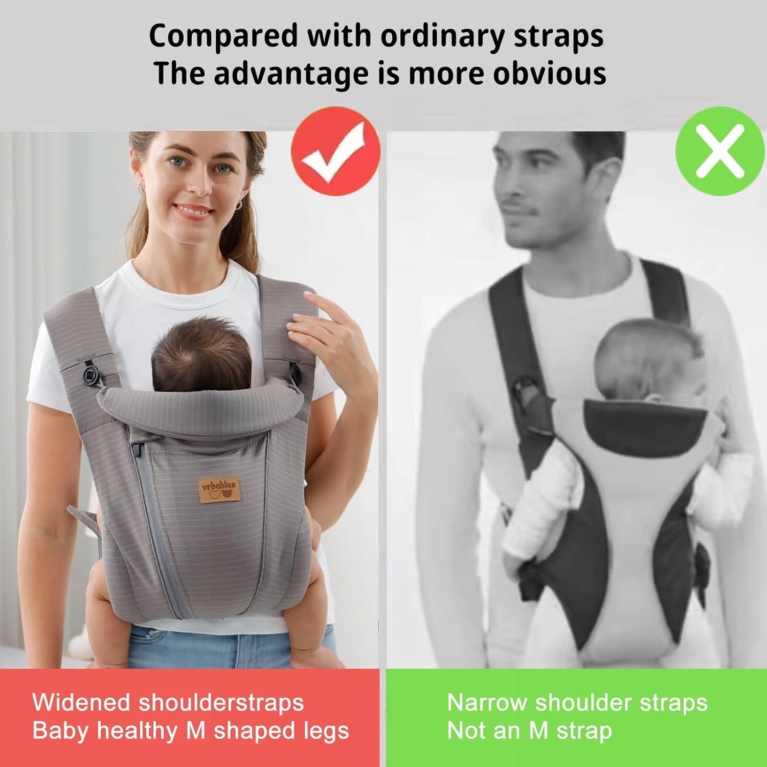 VRBABIES nosidełko ergonomiczne – zdjęcie produktu 5