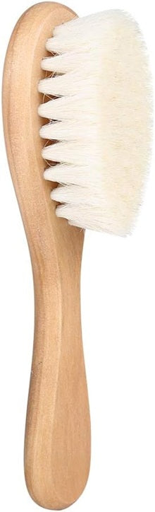 MUMUSUKI spazzola per capelli in legno con setole di capra 0-6 mesi