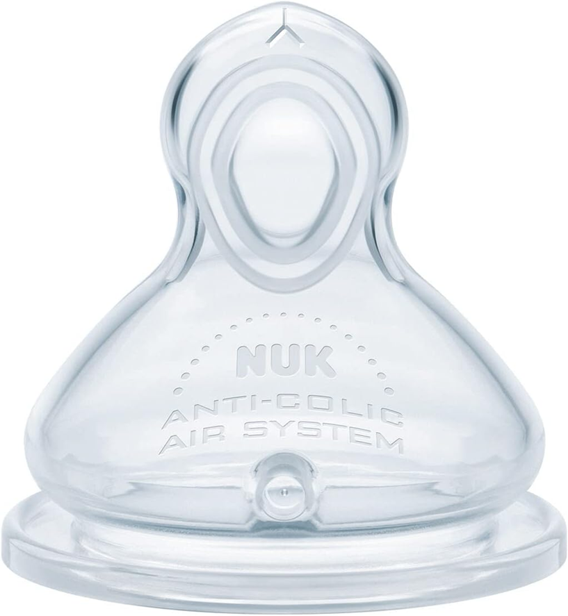 NUK First Choice tetinas para biberones 6-18 meses control de flujo