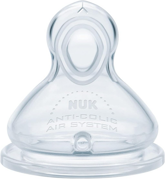 NUK First Choice smoczki do butelek 6-18 msc FLOW CONTROL