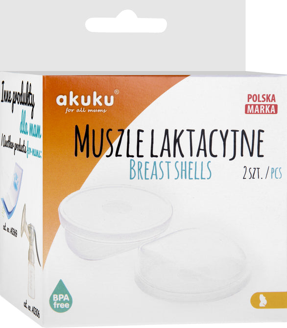 AKUKU muszle laktacyjne silikon WIELORAZOWE – zdjęcie produktu 3