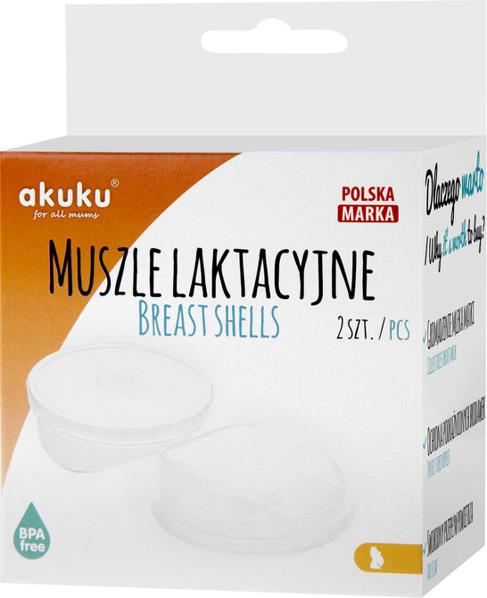 AKUKU muszle laktacyjne silikon WIELORAZOWE – zdjęcie produktu 4