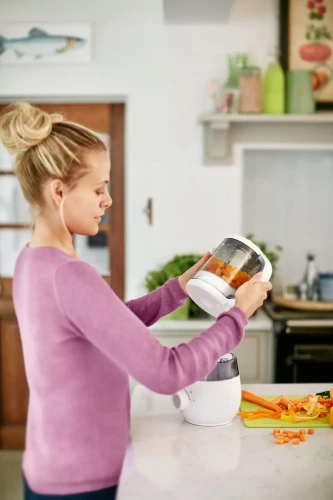 PHILIPS AVENT SCF883/01 4 in 1 cuocipappa a vapore frullatore 1000ml