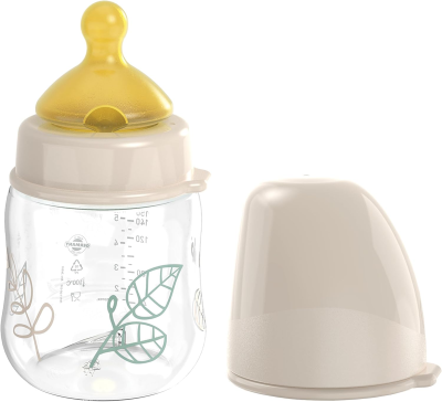 NIP Cherry Green biberon con tettarella in lattice misura S 150 ml